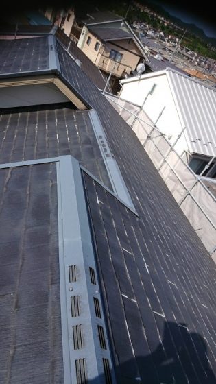 亀岡市で屋根改修工事をします